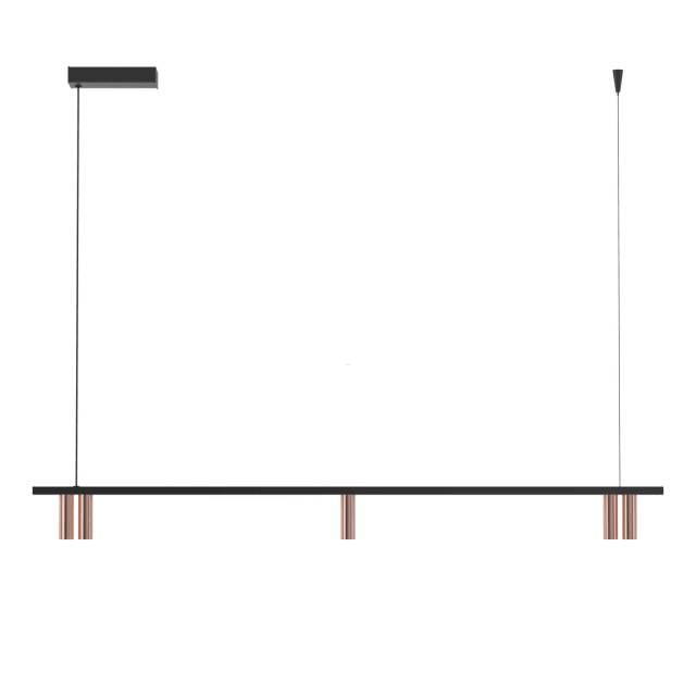 PSM LIGHTING - hanglamp - vast - voeding asymmetrisch - met LED driver goud - zwart - 2497.1200.5.162.NW PSM LIGHTING - hanglamp - vast - voeding asymmetrisch - met LED driver goud - zwart - 2497.1200.5.162.NW