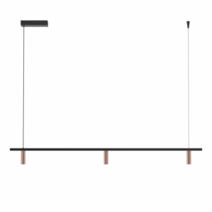 PSM LIGHTING - hanglamp - vast - voeding asymmetrisch - met LED driver rk - zwart - 2497.1200.3.282.WW
