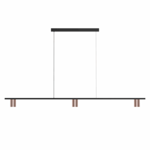 PSM LIGHTING - hanglamp - vast - voeding centraal - met LED driver rk - zwart - 2498.1600.6A.282.WW