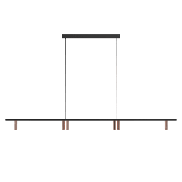 PSM LIGHTING - hanglamp - vast - voeding centraal - met LED driver wit textuur - 2498.1600.6B.1M.NW PSM LIGHTING - hanglamp - vast - voeding centraal - met LED driver wit textuur - 2498.1600.6B.1M.NW