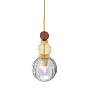 PSM LIGHTING - suspension-avec 2m de câble textile et arrêt de câble à la douille - 2402.2M.TX2