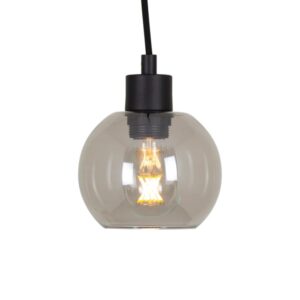 PSM LIGHTING - suspension-avec 2m de câble textile et arrêt de câble à la douille - 4976.A.E27.SH.44.ST.TX44