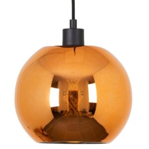 PSM LIGHTING - suspension-avec 2m de câble textile et arrêt de câble à la douille - 4979.C.E27.SH.28.RKC.TXG28