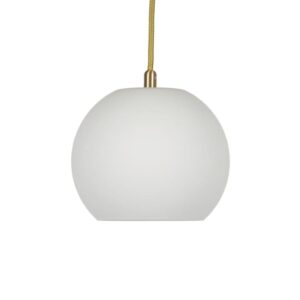 PSM LIGHTING - suspension - avec 2m de câble textile et arrêt de câble à la douille blanc mat - 5177.B.E27.1M.OM.TX1