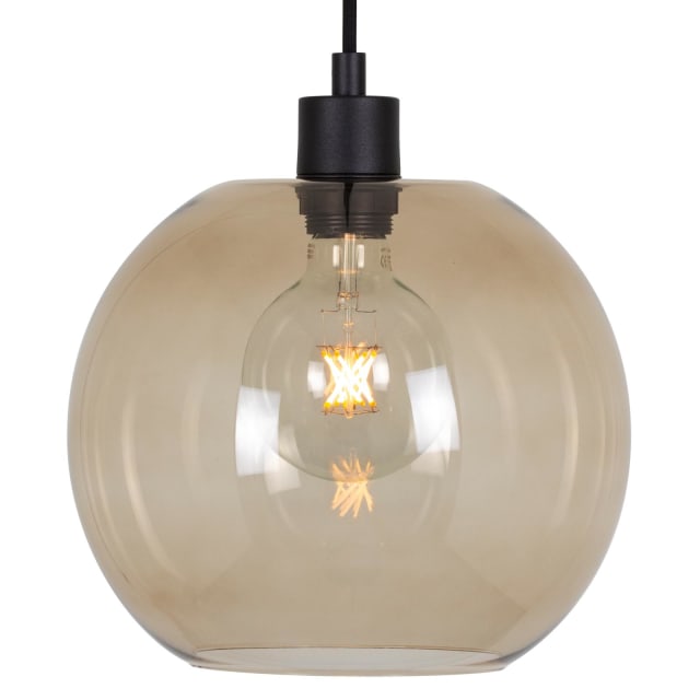 PSM LIGHTING - suspension - avec 2m de câble textile et arrêt de câble à la douille brun-bronz - 5078.C.E27.SH.53.BZ.TX12 PSM LIGHTING - suspension - avec 2m de câble textile et arrêt de câble à la douille brun-bronz - 5078.C.E27.SH.53.BZ.TX12
