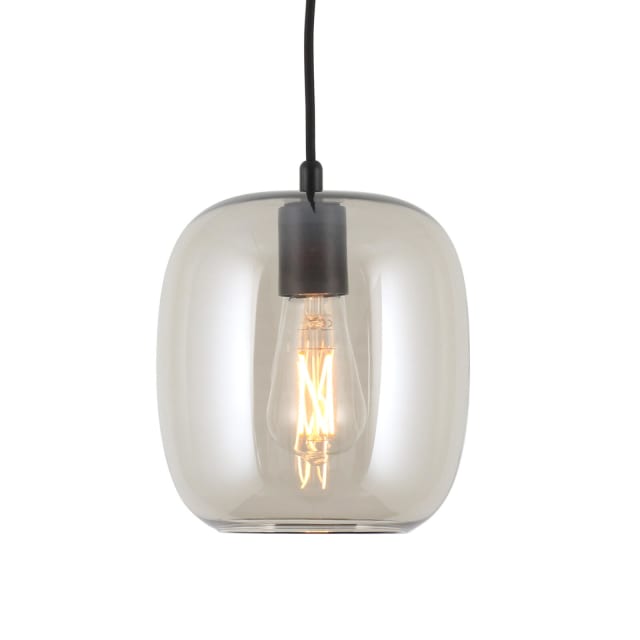 PSM LIGHTING - suspension - avec 2m de câble textile et arrêt de câble à la douille brun-bronz - 5206.E.E27.53.BZ.TX2 PSM LIGHTING - suspension - avec 2m de câble textile et arrêt de câble à la douille brun-bronz - 5206.E.E27.53.BZ.TX2