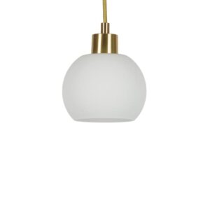 PSM LIGHTING - suspension - avec 2m de câble textile et arrêt de câble à la douille laiton sat - 5172.A.E27.SH.16.OM.TX2
