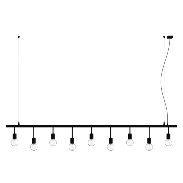 PSM LIGHTING - suspension avec câble et régulateur d'hauteur-sur base avec 5 soquets E27 sur - 5019.9.2M PSM LIGHTING - suspension avec câble et régulateur d'hauteur-sur base avec 5 soquets E27 sur - 5019.9.2M