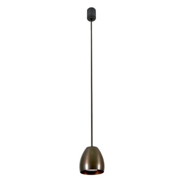 PSM LIGHTING - suspension avec rotule et rosace apparente - tige raccourcissable alu satiné - 1918.B2.E27.14 PSM LIGHTING - suspension avec rotule et rosace apparente - tige raccourcissable alu satiné - 1918.B2.E27.14