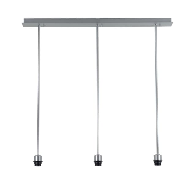 PSM LIGHTING - suspension avec rotule - tige raccourcissable - pour abat-jour alu satiné - 5013.14 PSM LIGHTING - suspension avec rotule - tige raccourcissable - pour abat-jour alu satiné - 5013.14