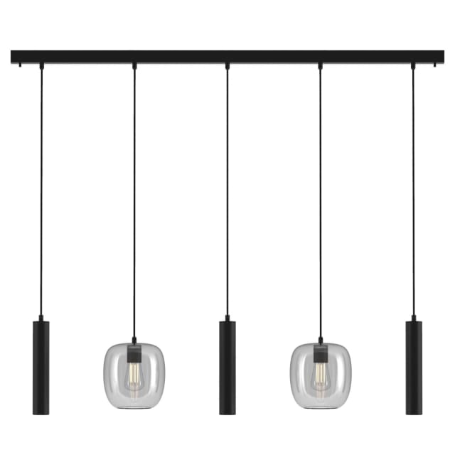 PSM LIGHTING - suspension-combinaison 2x Moby et 3x Mero-1 PSM LIGHTING - suspension-combinaison 2x Moby et 3x Mero-1