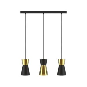 PSM LIGHTING - suspension - down blanc - cr / câble textile blanc - 5570.LED.128.TX1.WW