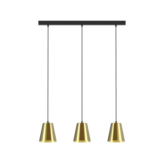 PSM LIGHTING - suspension - down laiton satin / câble textile messing - 5572.LED.16.TXM.WW PSM LIGHTING - suspension - down laiton satin / câble textile messing - 5572.LED.16.TXM.WW