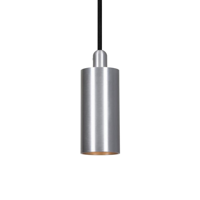 PSM LIGHTING - suspension - sans driver LED alu satiné / câble textile alu gris - 3987.M.TX.14.TX11.NW PSM LIGHTING - suspension - sans driver LED alu satiné / câble textile alu gris - 3987.M.TX.14.TX11.NW