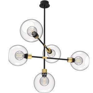 PSM LIGHTING - suspension sur tige avec rosace apparente - fixe blanc texture - 1507.5.E27.1M.TR