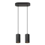 SLV Belgium - ASTO TUBE suspension GU10 longueur de suspension 250 cm max 2 x 10 W noir - 1006433