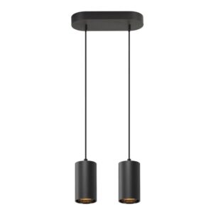 SLV Belgium - ASTO TUBE suspension GU10 longueur de suspension 250 cm max 2 x 10 W noir - 1006433