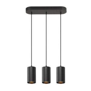 SLV Belgium - ASTO TUBE suspension GU10 longueur de suspension 250 cm max 3 x 10 W noir - 1006435