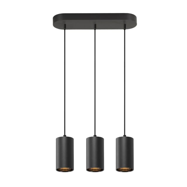 SLV Belgium - ASTO TUBE suspension GU10 longueur de suspension 250 cm max 3 x 10 W noir - 1006435 SLV Belgium - ASTO TUBE suspension GU10 longueur de suspension 250 cm max 3 x 10 W noir - 1006435
