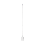 SLV Belgium - FENDA suspension E27 60W acier/plastique sans roset/sans blindage blanc - 132661