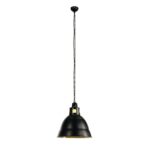 SLV Belgium - Para 380 suspension 1x max 260W E27 D=38cm noir - 165359