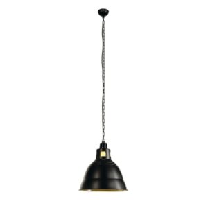SLV Belgium - Para 380 suspension 1x max 260W E27 D=38cm noir - 165359