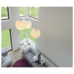 SLV Belgium - Rotoball suspension 1x max. 24W E27 230V D=50cm gris argent/blanc - 165400 – Image 6