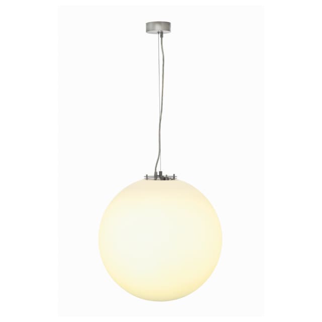 SLV Belgium - Rotoball suspension 1x max. 24W E27 230V D=50cm gris argent/blanc - 165400 SLV Belgium - Rotoball suspension 1x max. 24W E27 230V D=50cm gris argent/blanc - 165400