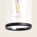 Suspension Extérieure Verre Silphco Noir – Image 4
